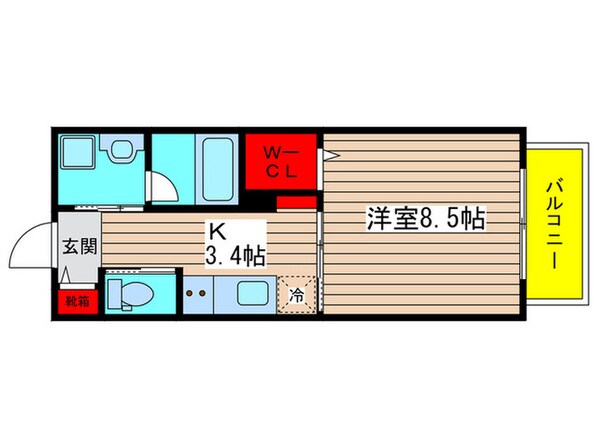 FELICEの物件間取画像